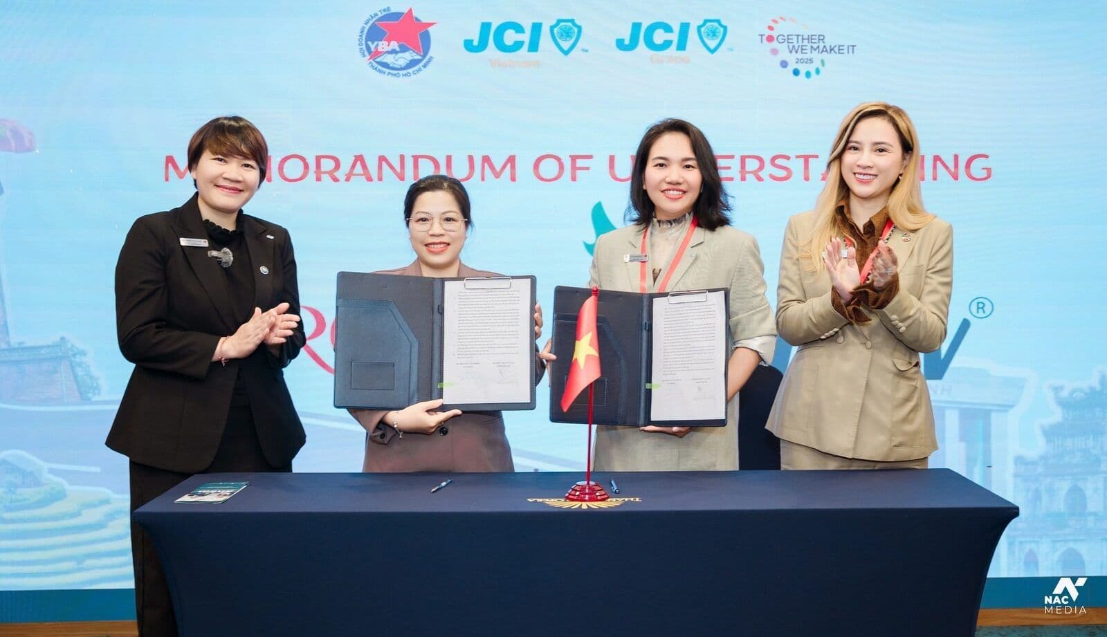 PAXLAW & DỰ ÁN V-PROUD – JCI GRACE CHÍNH THỨC KÝ KẾT HỢP TÁC CHIẾN LƯỢC (12/11/2025)